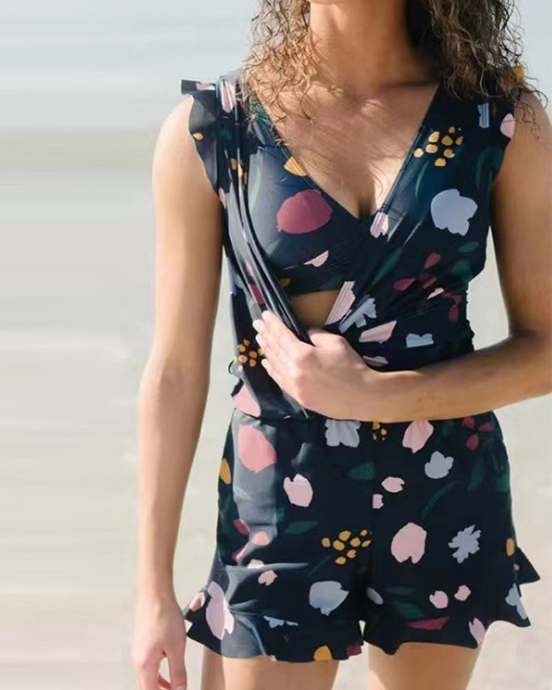 Maillot de bain une pièce avec soutien-gorge intégré