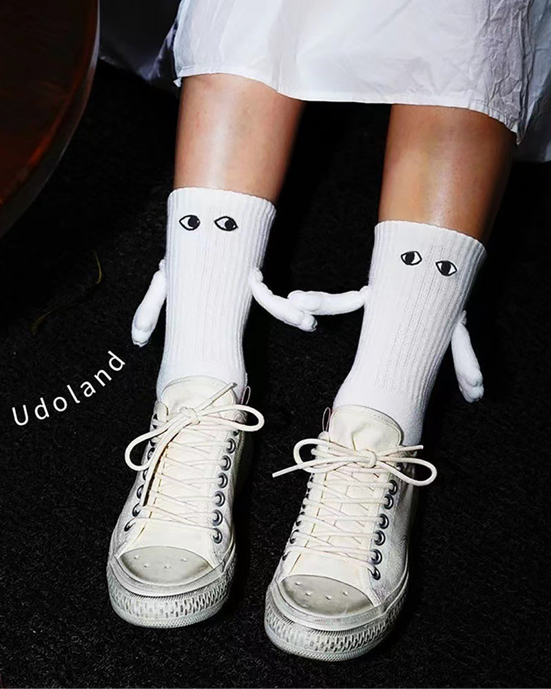 Chaussettes Magnétiques à Mains Jointes