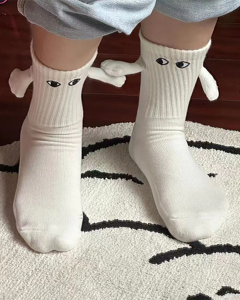 Chaussettes Magnétiques à Mains Jointes