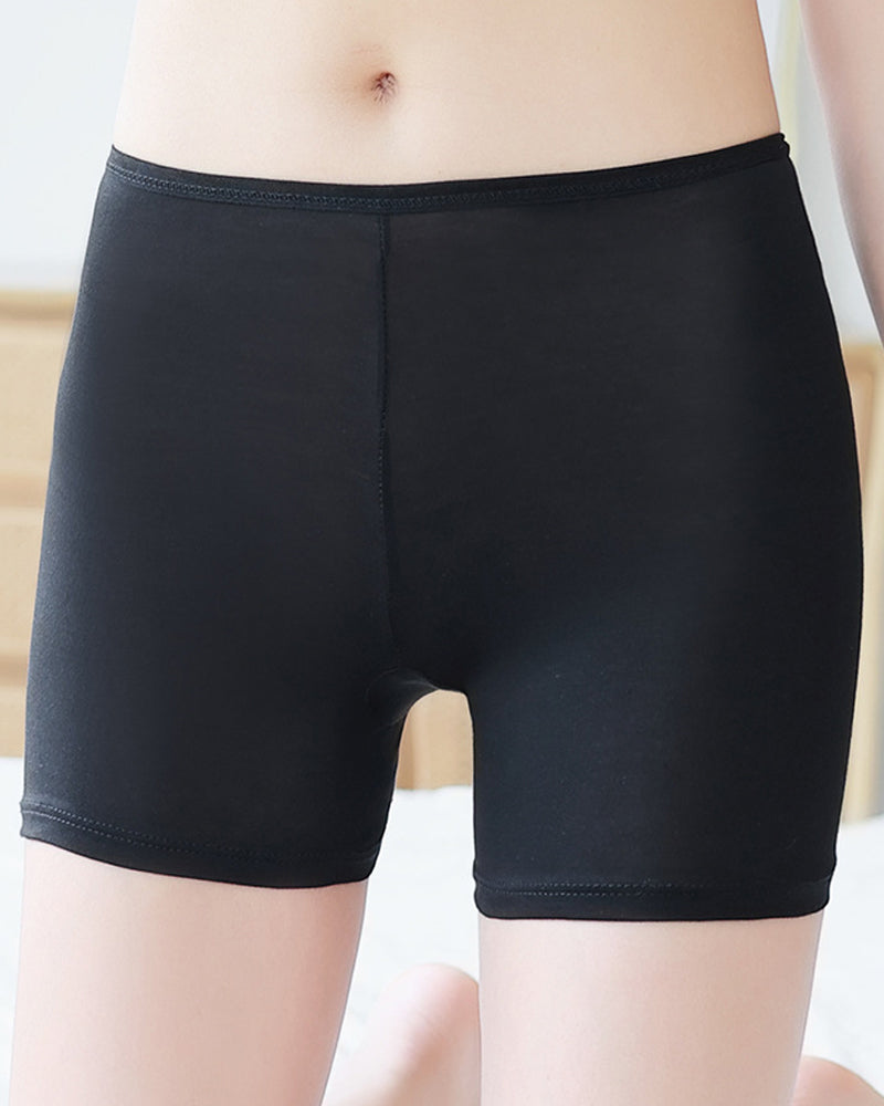 Short de sécurité en dentelle confortable