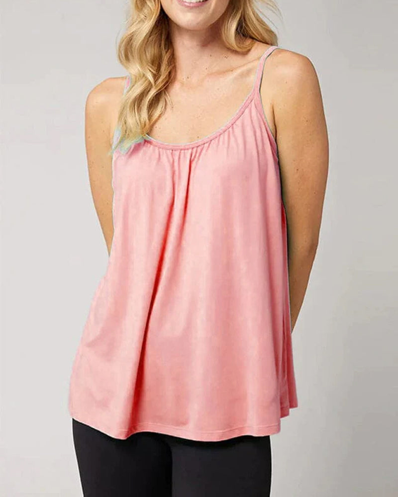 Camisole avec soutien-gorge intégré