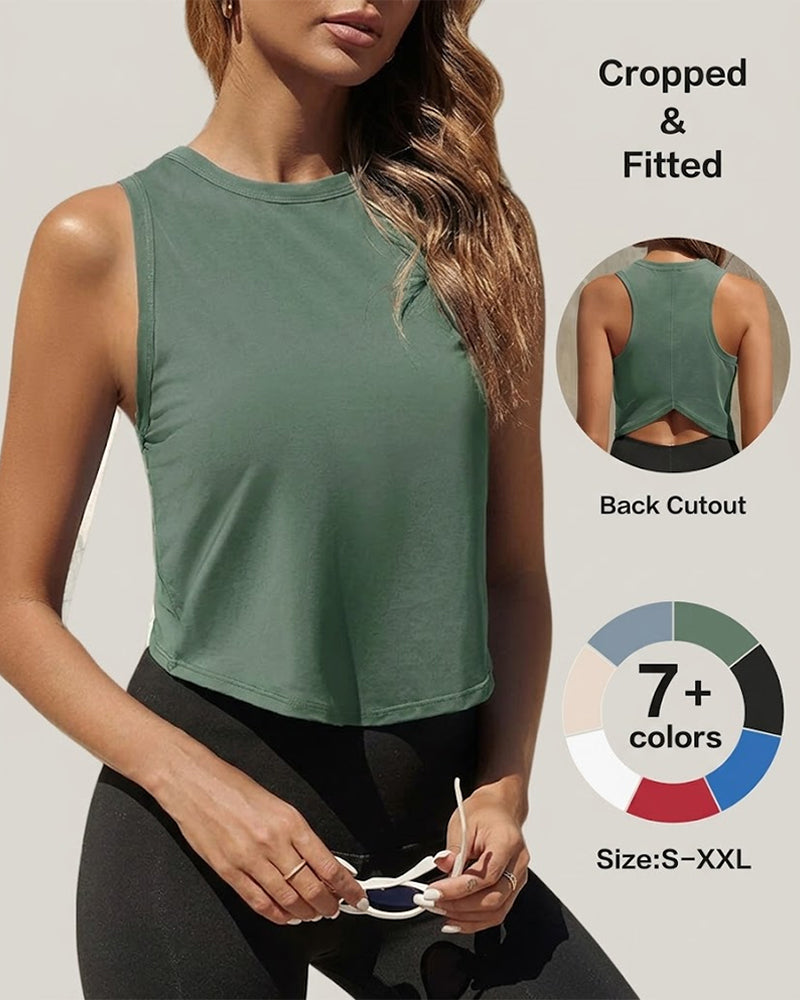 Débardeur Sportif Crop Top