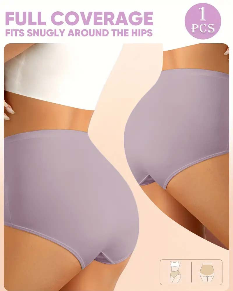 Culotte Femme Taille Haute Sans Couture Gainante Et Affinante