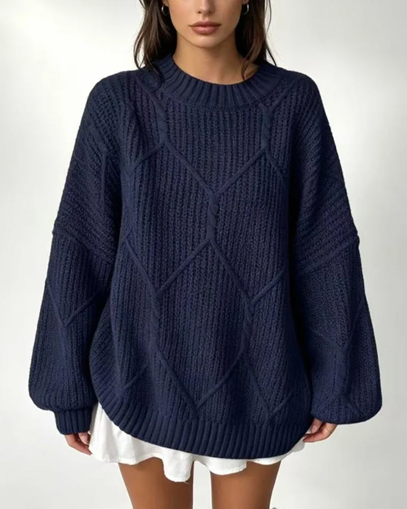 Pull Uni Manches Longues