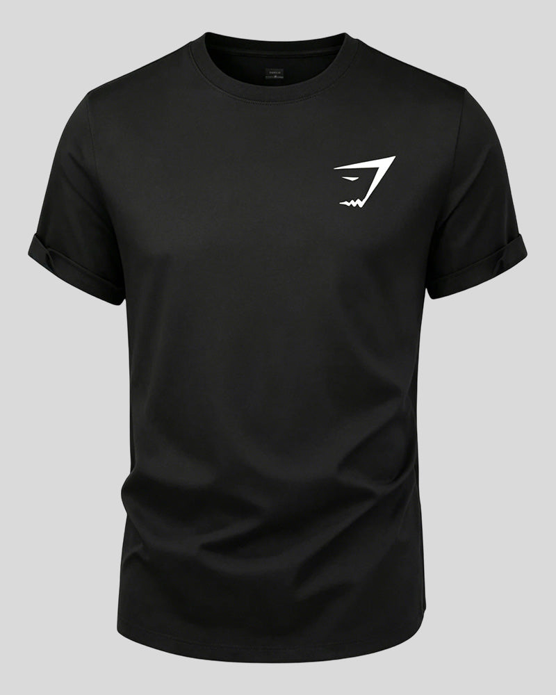 T-Shirt Homme, Col Rond, Manches Courtes