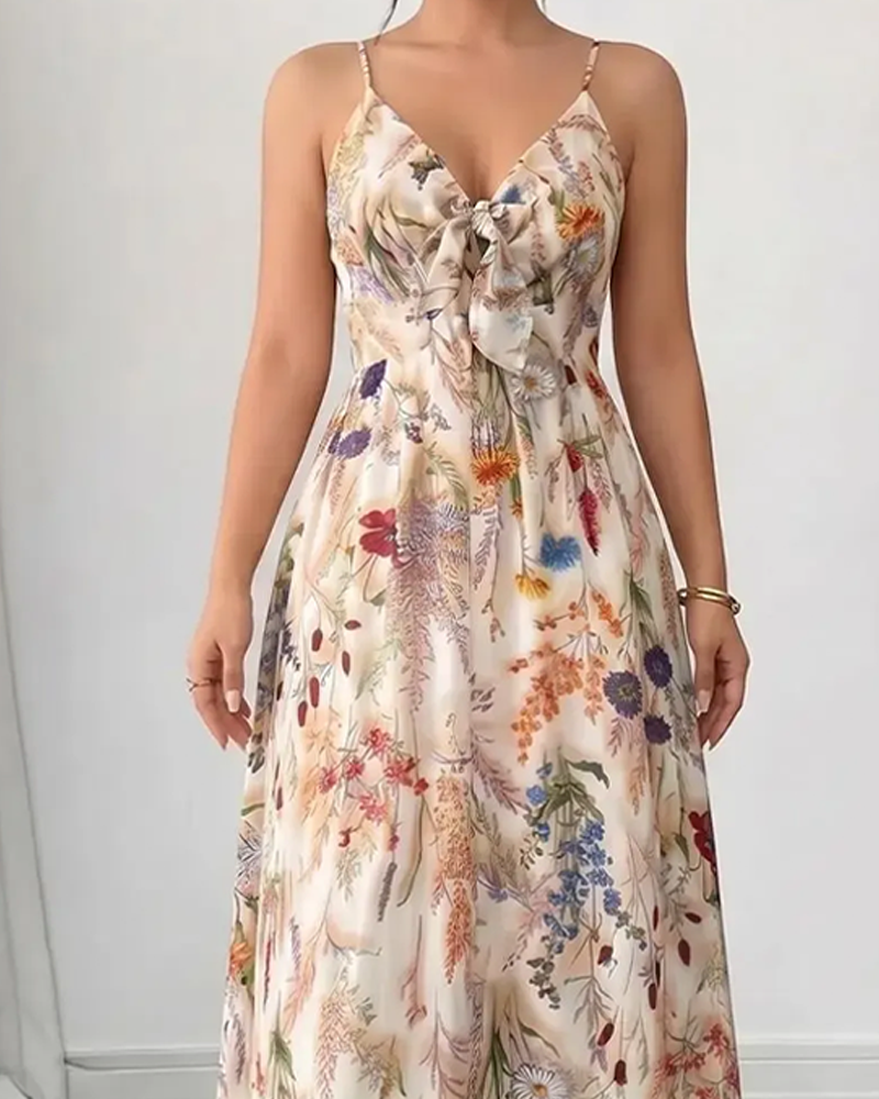 Robe Décontractée Camisole Maxi