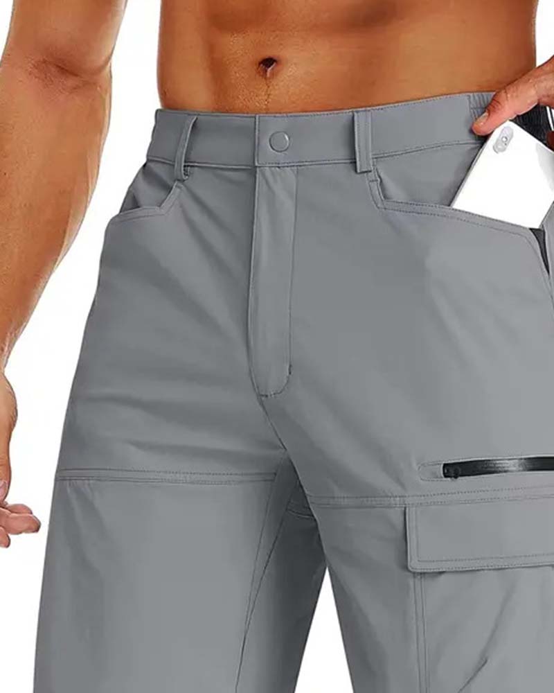 Pantalon Hommes Extérieur Poche Cargo Décontracté