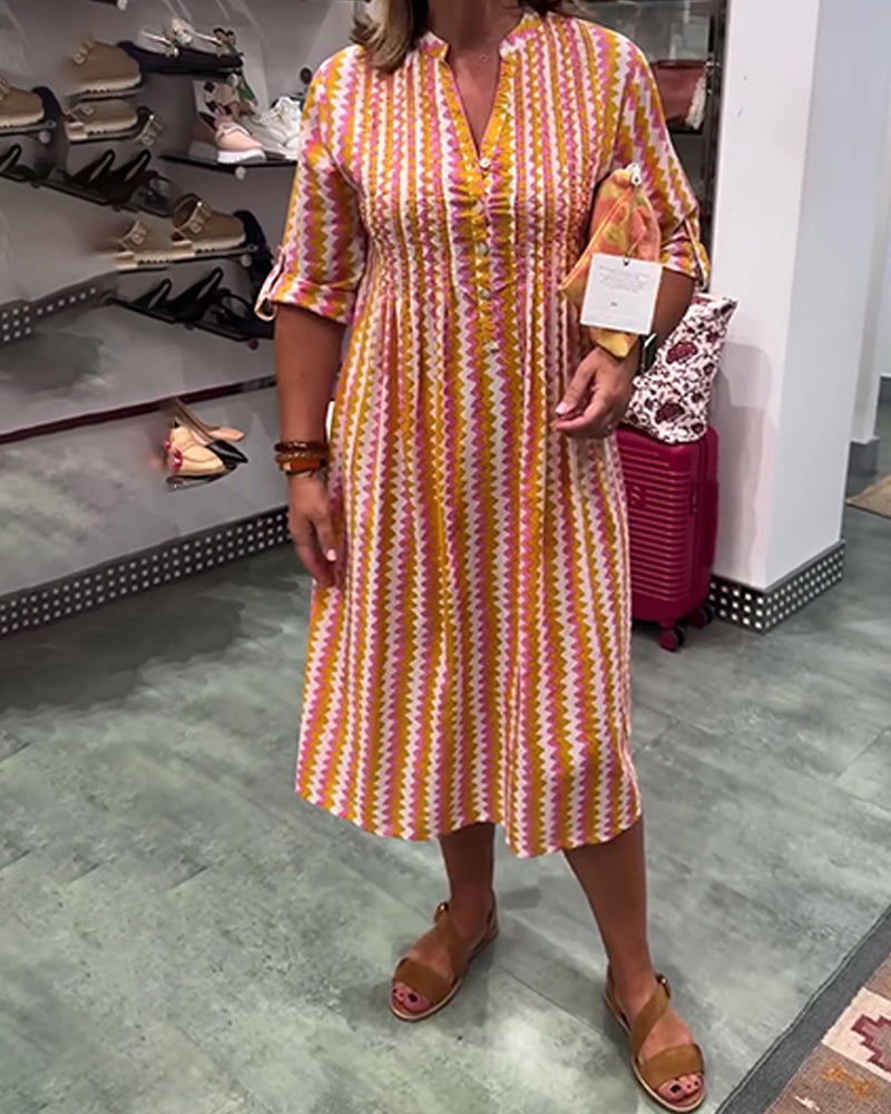 Obe À Imprimé Vagues