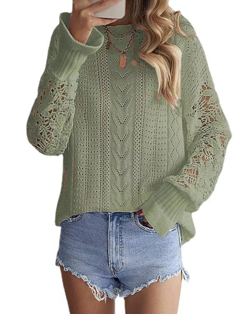 Pull Uni Col Rond