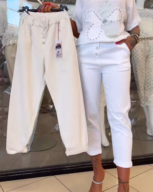 Pantalon Casual Stretch Droit