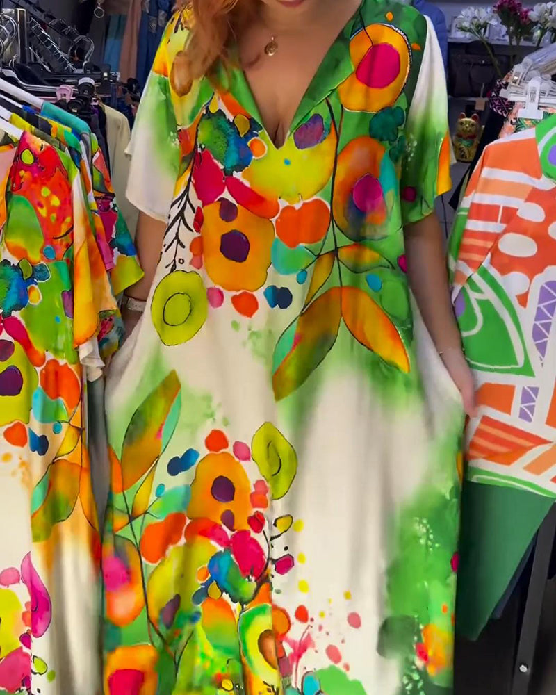 Robe Large Mode Décontracté