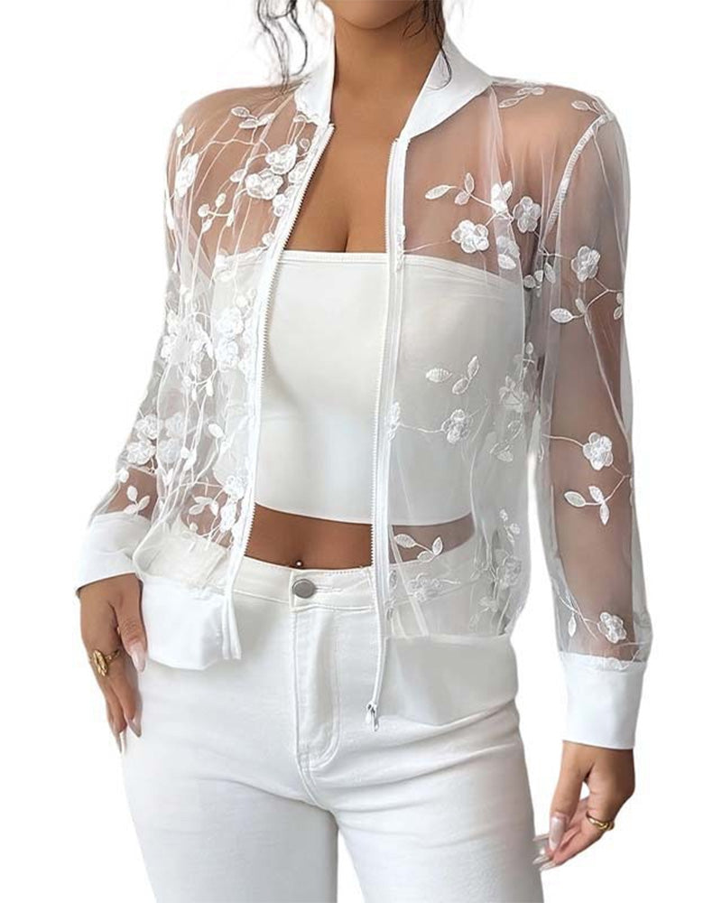 Manteau Mesh Protection Solaire