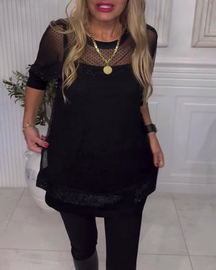 Blouse Maille Manche Longue