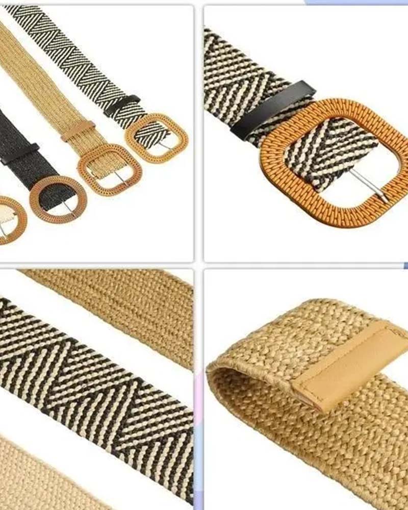Ceinture Boho Style Boucle Élastique