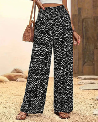 Pantalon Large – Décontracté, Stretch Et Ample