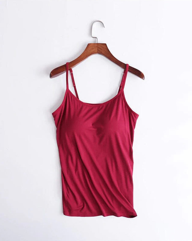 Camisole avec soutien-gorge intégré