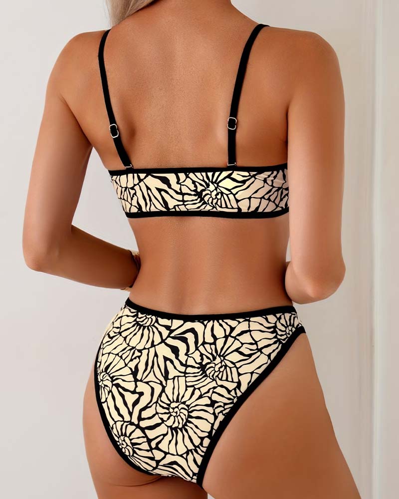 Bikini Resort Floral Bandeau