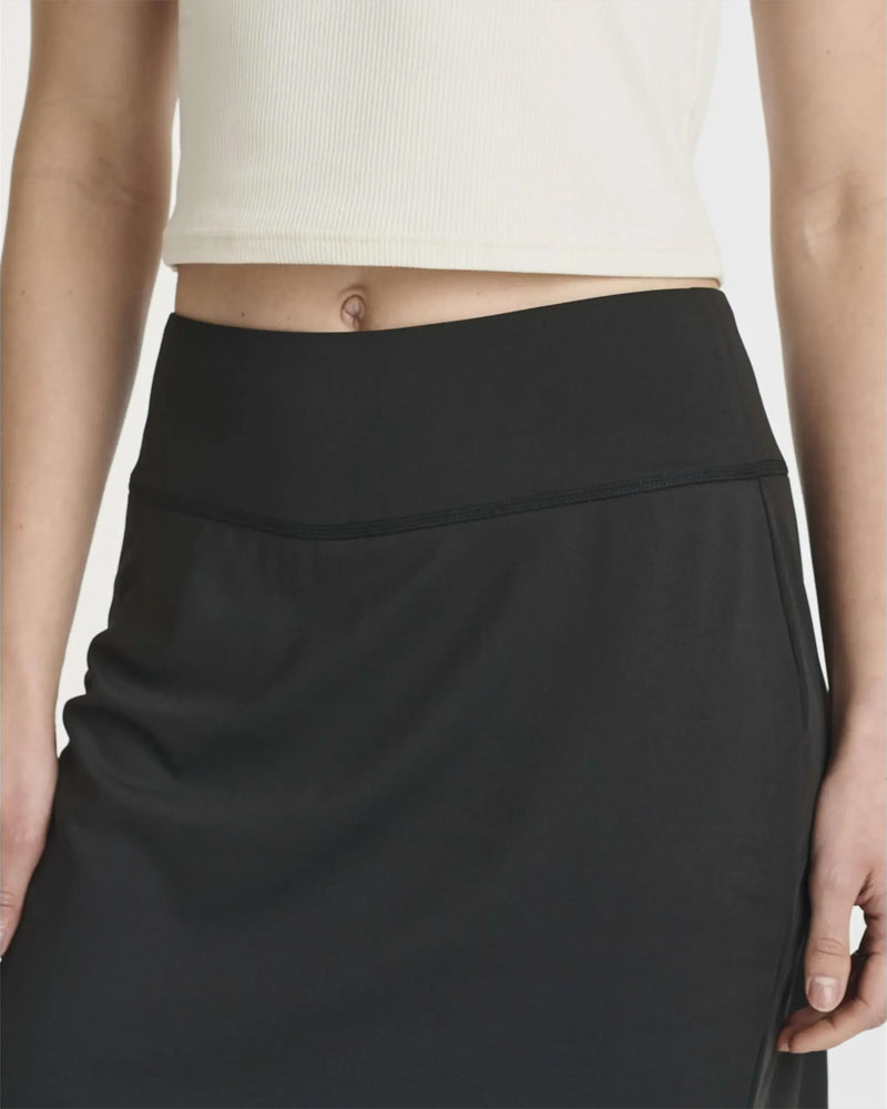 Jupe Taille Haute Unie Courte
