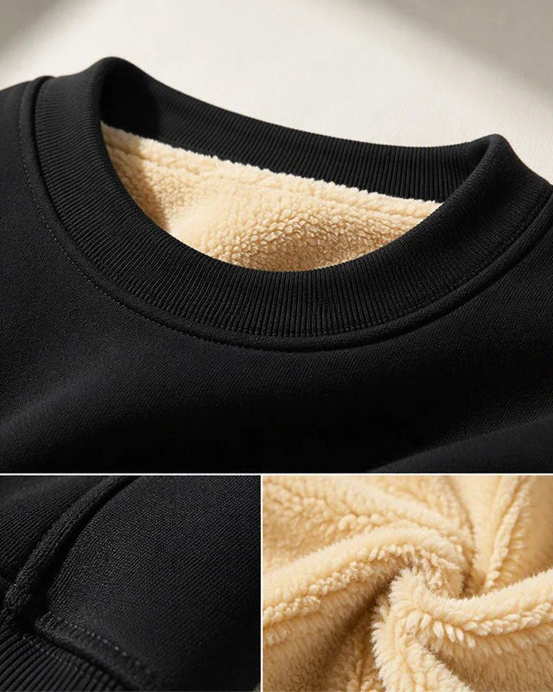 Sweatshirt Col Rond Unie Homme