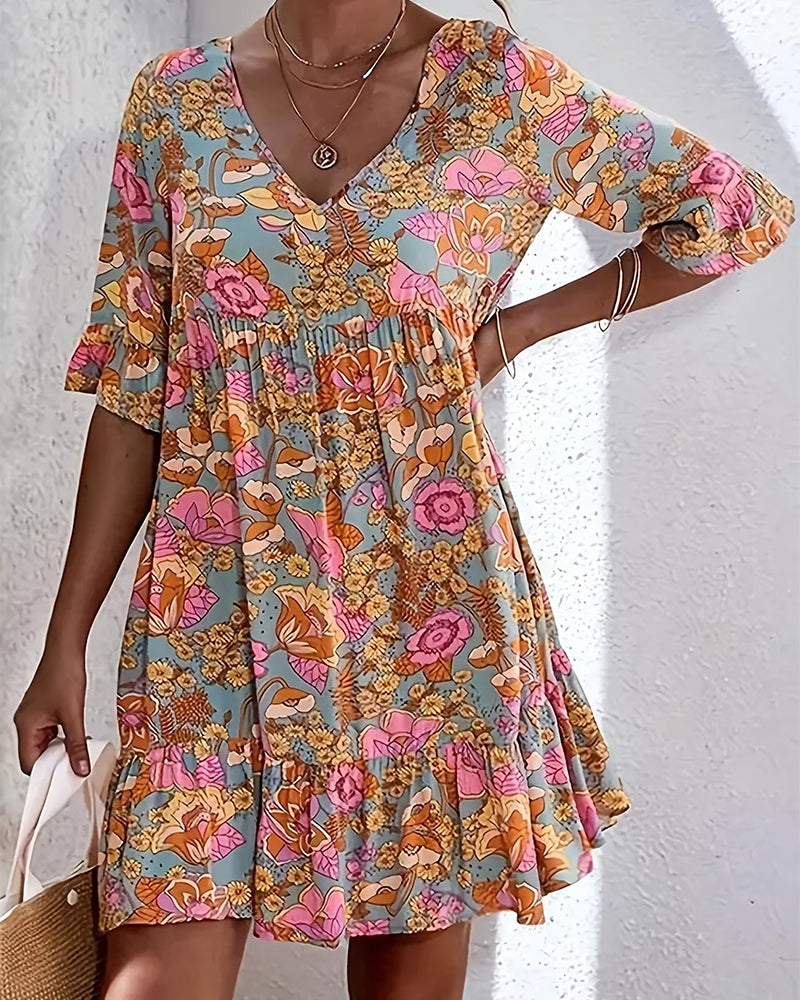 Robe Bohème Floral