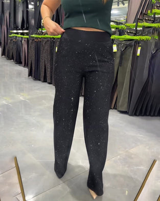 Pantalon Large Tendance Et Décontracté