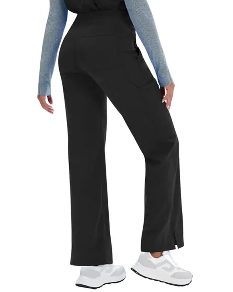 Pantalon Long Taille Haute À Cordon