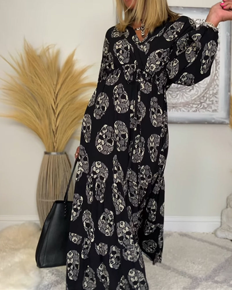 Robe lâche à la mode