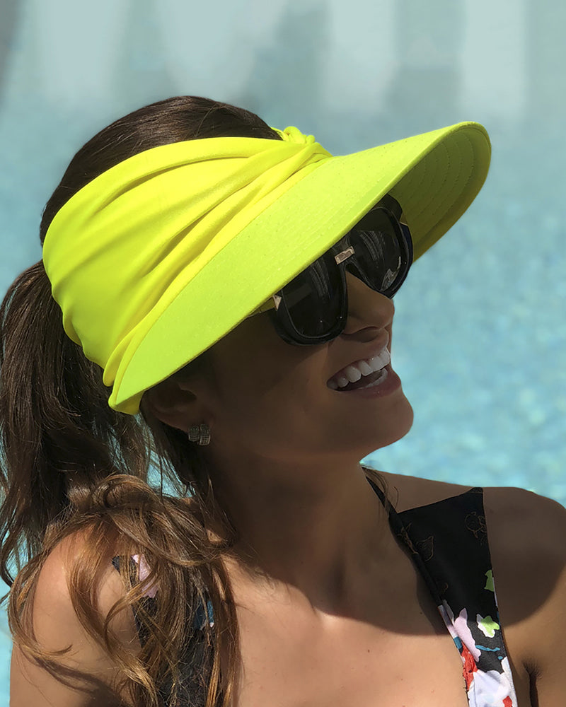 Chapeau pare-soleil extérieur accrocheur