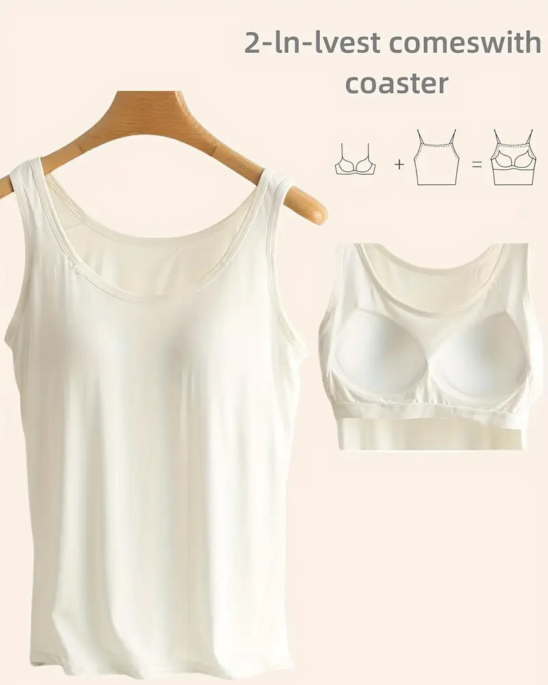 Débardeur Une Pièce Uni De Base