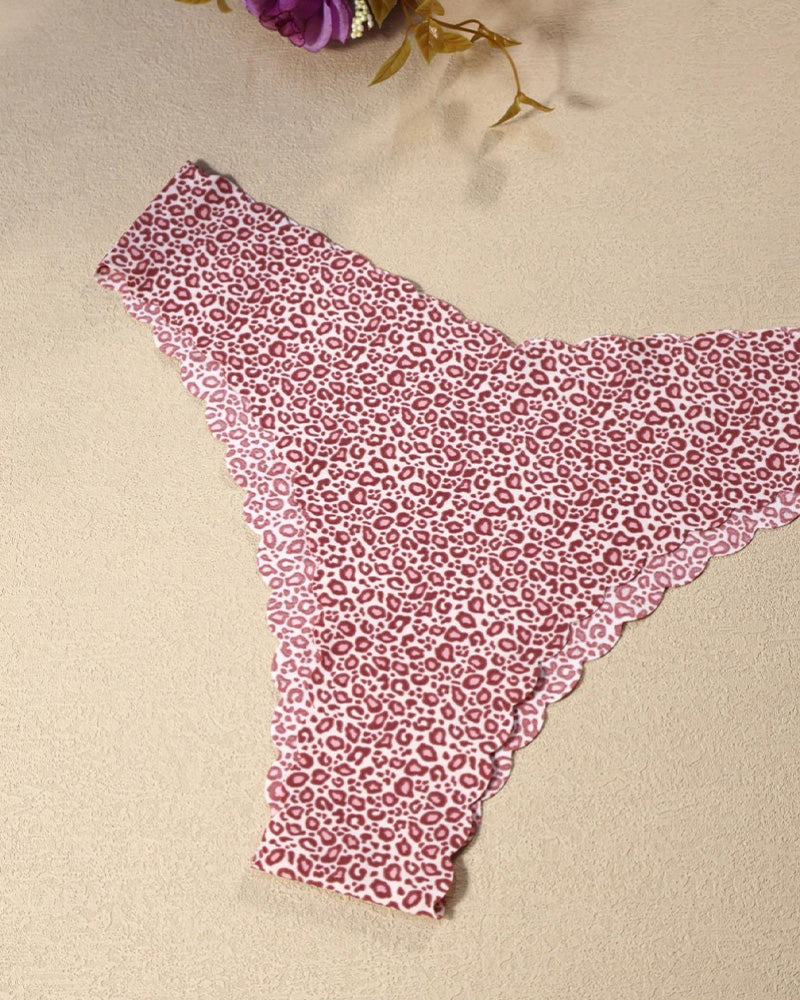 Ensemble De Sous‑Vêtements Imprimé 10‑Pièces
