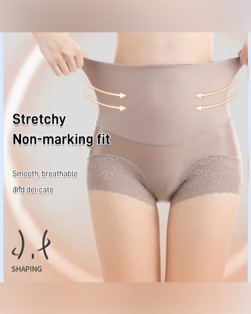 Sous-Vêtements Soyeux Haute Taille Galbant