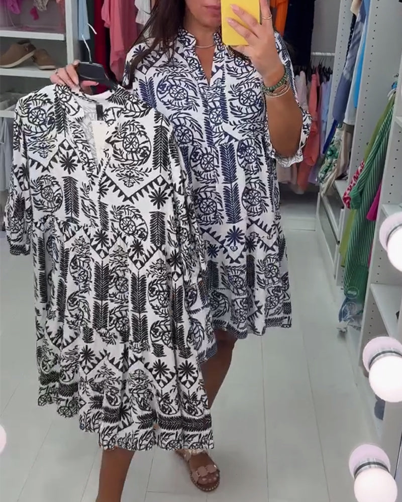 Robe Fashion Street imprimé