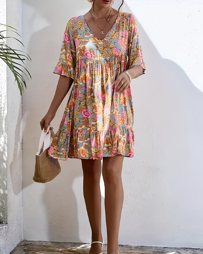 Robe Bohème Floral