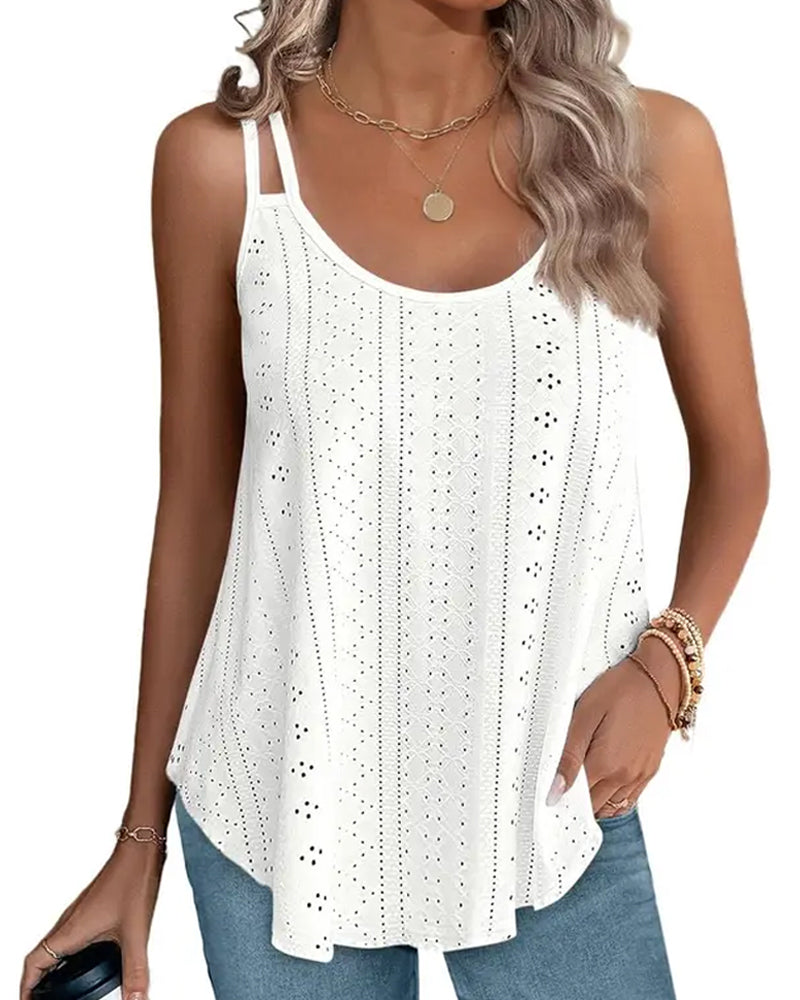 Cami Top Imprimé Floral Col En V