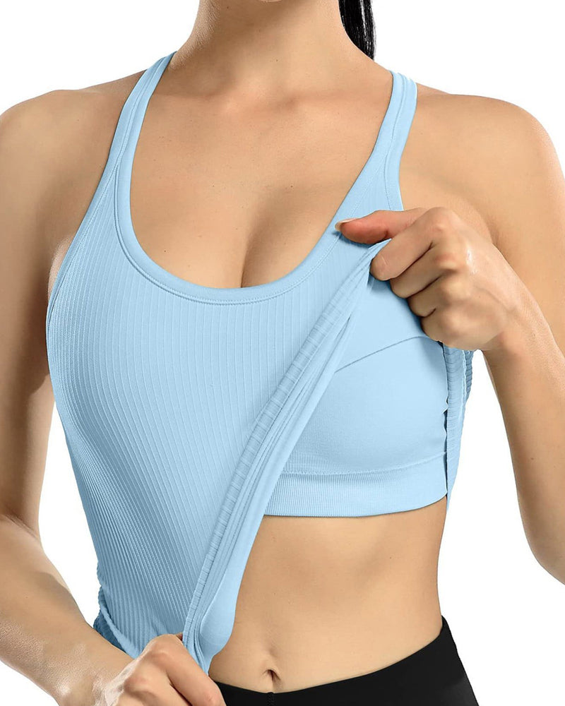 Débardeur Avec Soutien-Gorge Intégré Et Dos Nageur