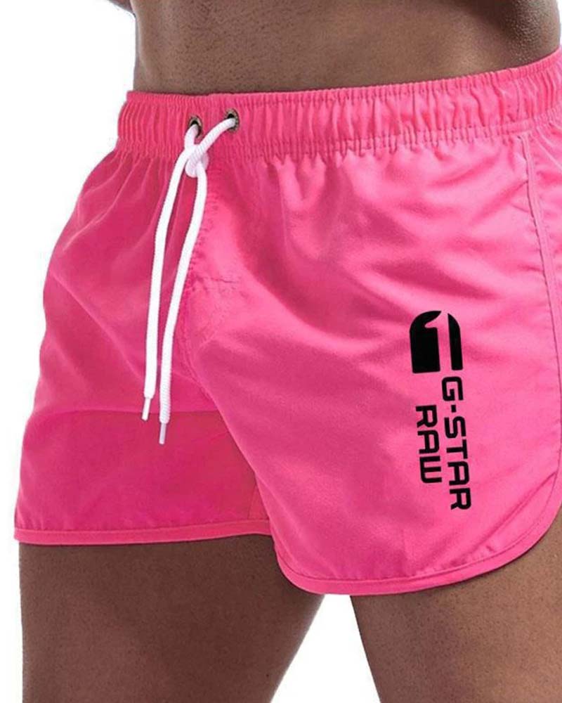 Short Taille Élastique Cordon Séchage Rapide Sport