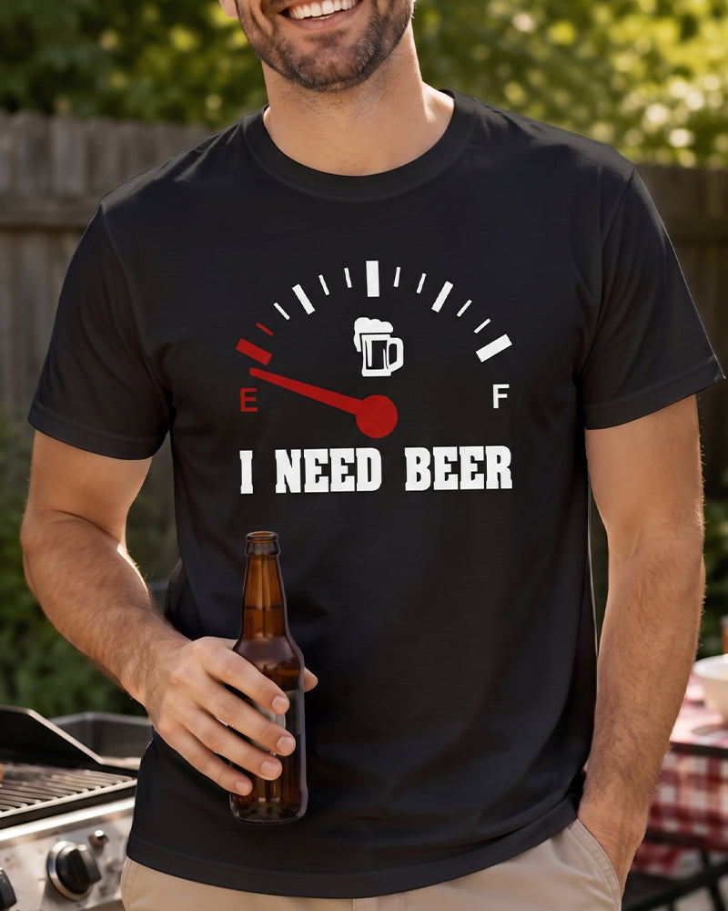 T-Shirt Homme Sablier Imprimé