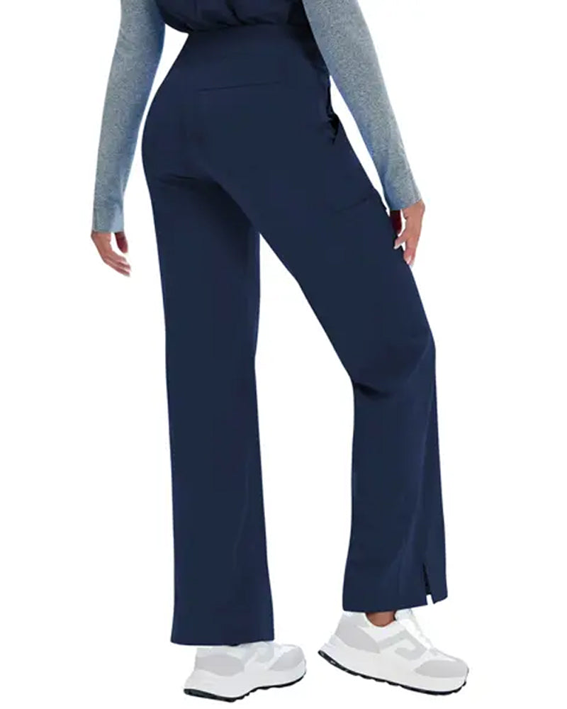 Pantalon Long Taille Haute À Cordon