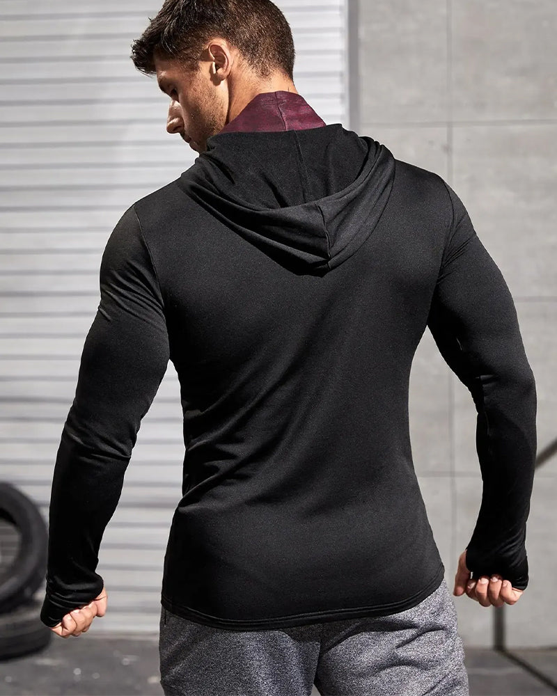 Manteaux Homme Capuche Cordon De Serrage
