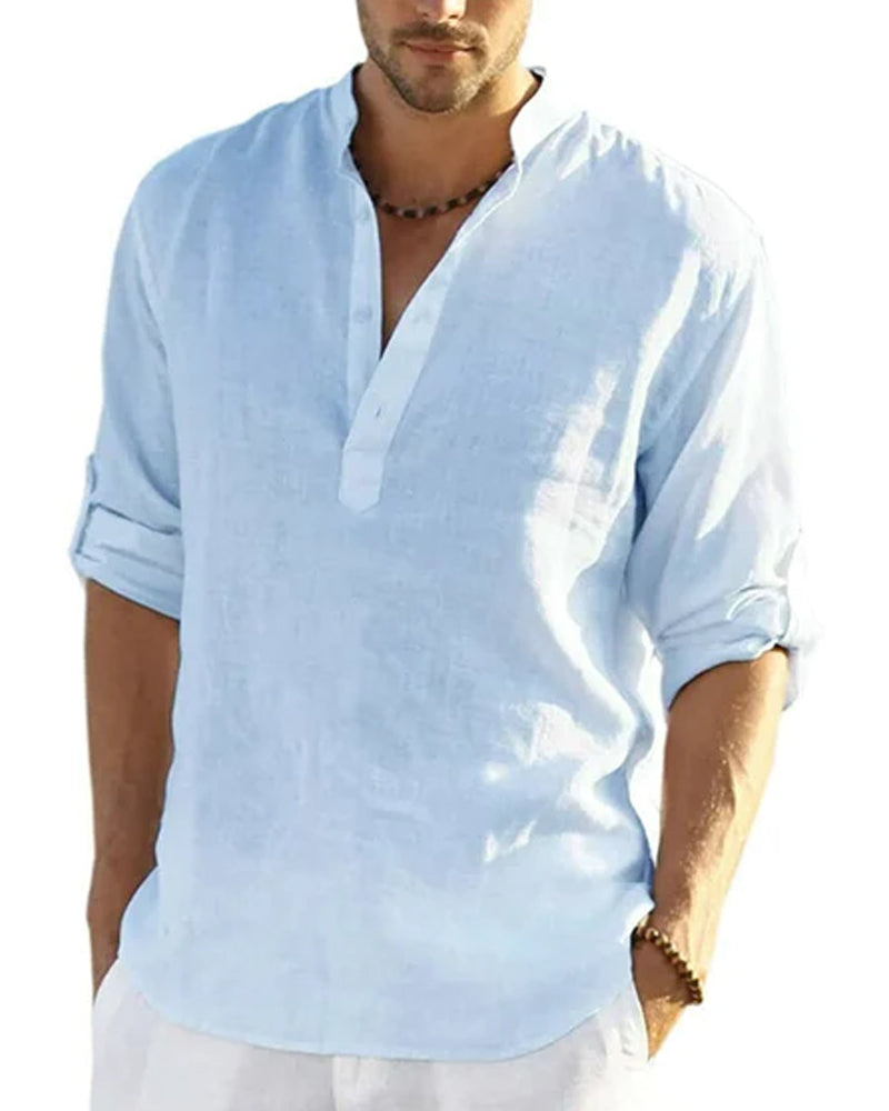 Chemise en coton pour hommes