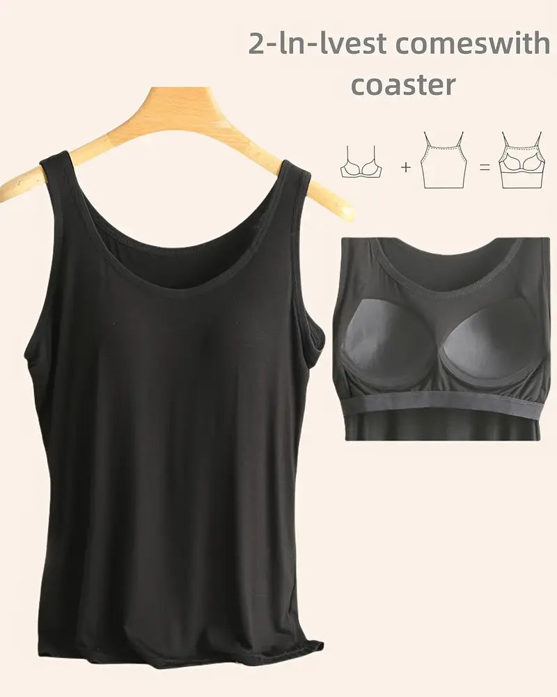 Débardeur Une Pièce Uni De Base