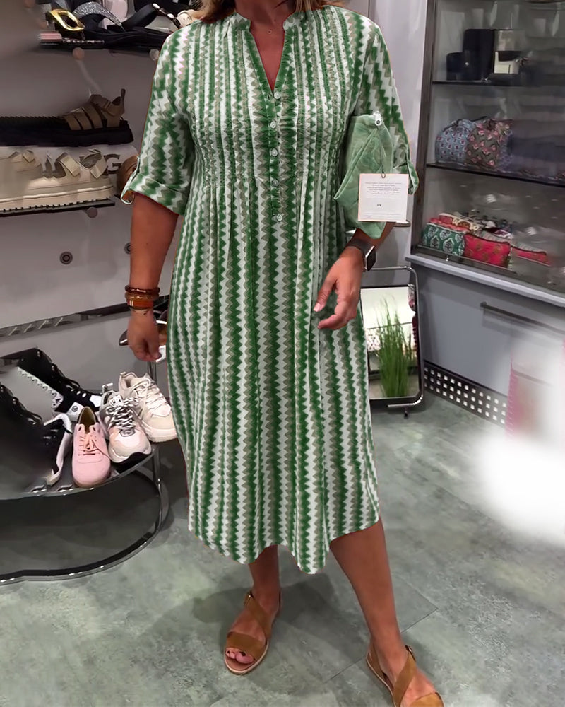 Obe À Imprimé Vagues