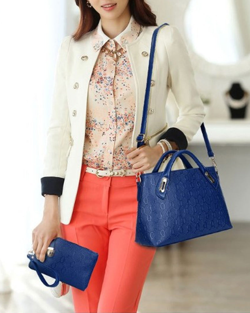 Quatre pièces ensemble de sac à main