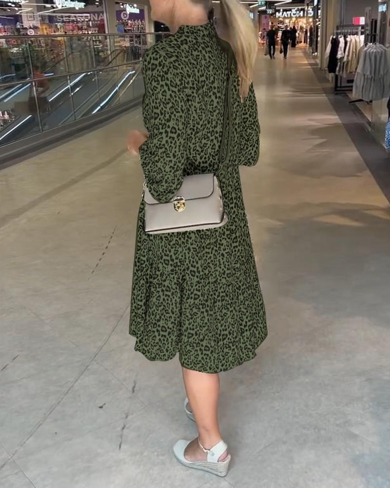 Robe Imprimé Léopard