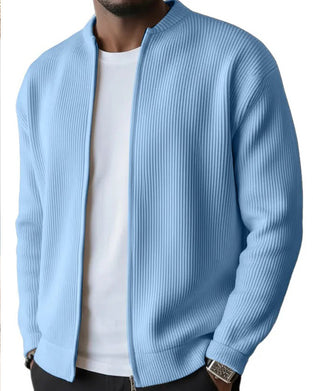 Manteau Homme Unie Fermeture Éclair
