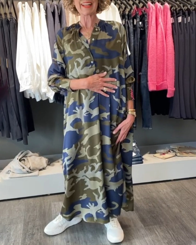 Robes avec styles et imprimés camouflage