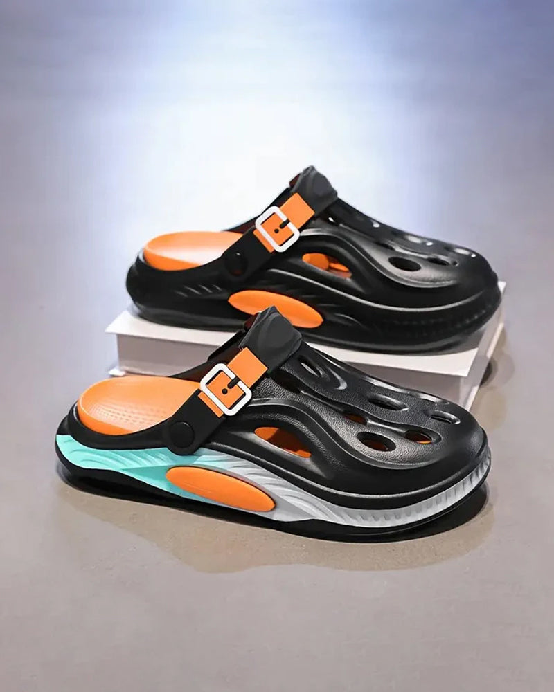 Sandales Femme/Homme Été Semelle Épaisse Antidérapantes Décontractées