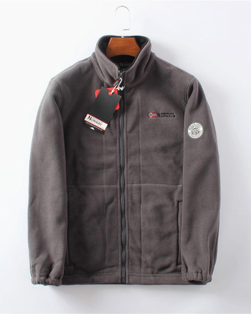 Veste Homme Double Couche Fleece & 50% DE RÉDUCTION