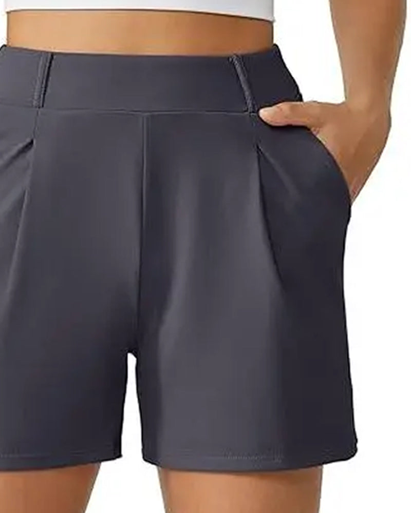Pantalon Côté Poche Décontracté