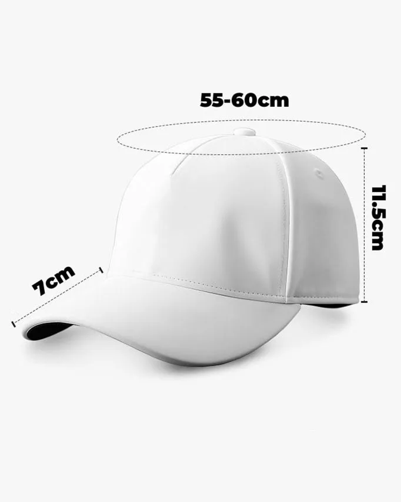 Chapeau Broderie Réglable Minimaliste Décontracté